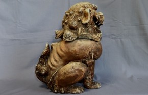 瀬戸獅子大香炉（１－１）　　　江戸時代中期　