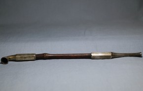 煙管（８）　　江戸時代　　純銀製　