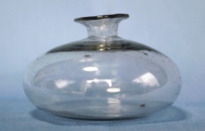 透明ガラス油壺　　　明治時代　　　
