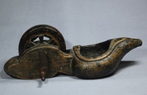 木彫墨壺（14）　　　江戸時代　　　